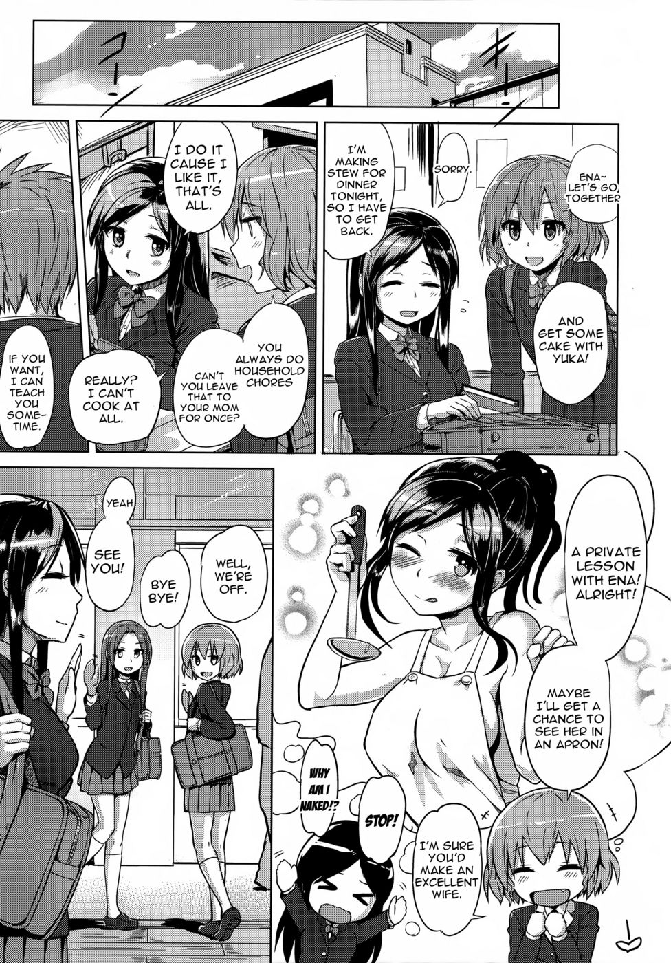 Hentai Manga Comic-Iinazuke wa Hanshokuki-Read-3